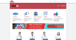 Desktop Screenshot of ecm33.it