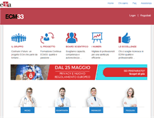 Tablet Screenshot of ecm33.it