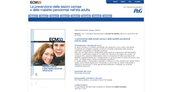 Desktop Screenshot of fad-prevenzioneorale.ecm33.it