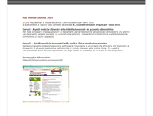 Tablet Screenshot of dentalcadmos2010-corso1.ecm33.it